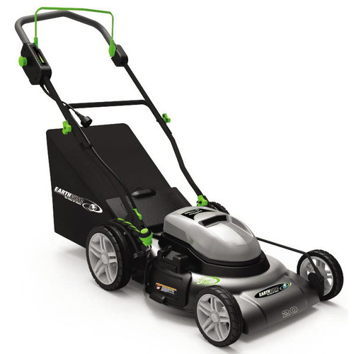 Earthwise 20 Inch 12 Amp Electric Lawn Mower with Grass Bag