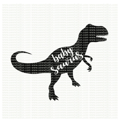 Baby Saurus SVG