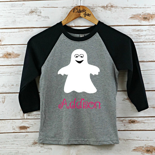 Ghost Raglan Youth