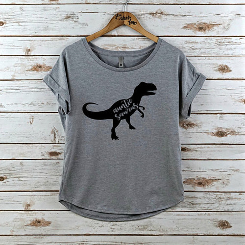 Auntie saurus Dolman Shirt