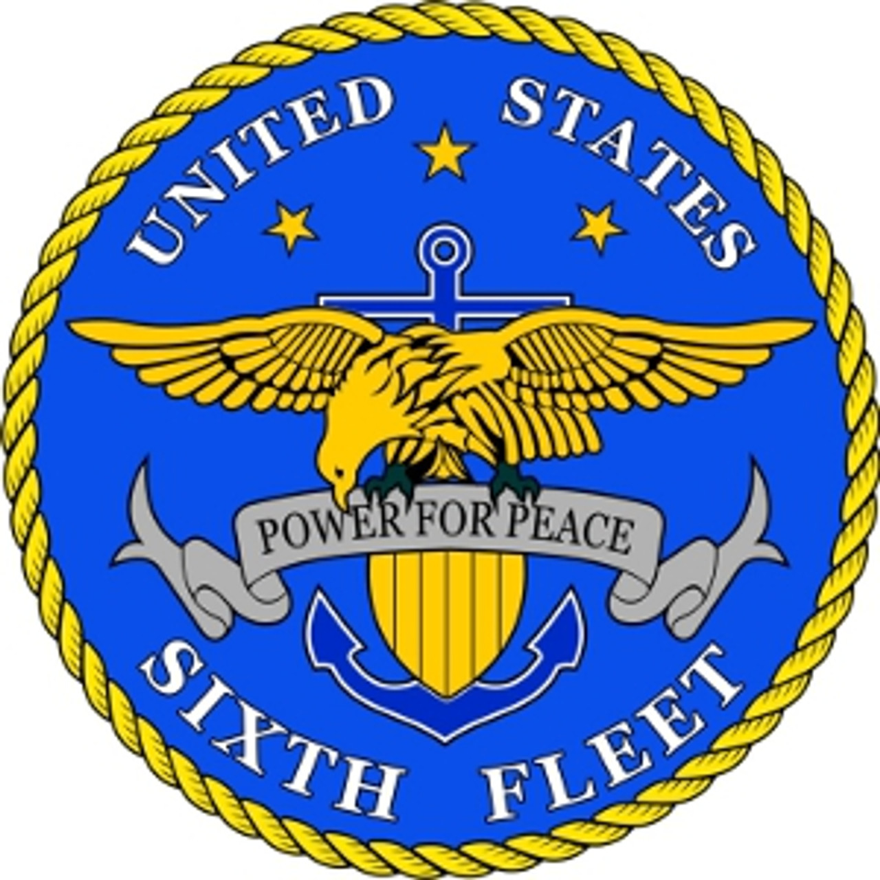 US Navy 6th Fleet Emblem