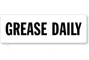 Grease Daily Label