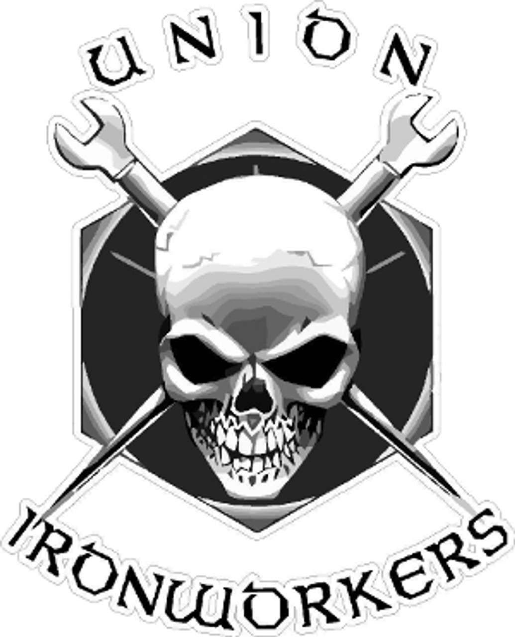 Union Ironworkers Sticker
