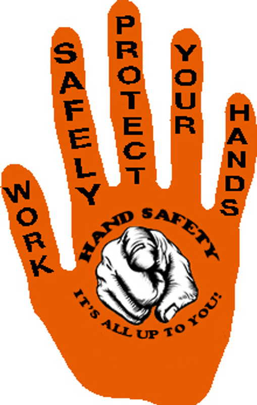 Hand Safety Finger Pointing At You Sticker