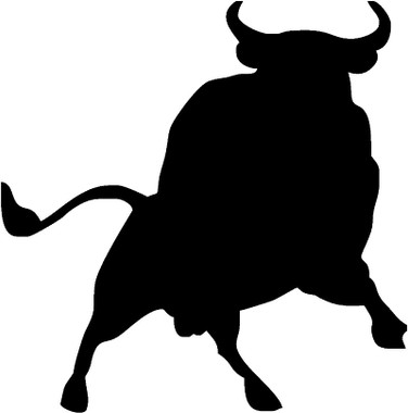 Rodeo Bull Decal