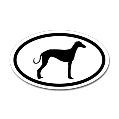 Dogs Oval Sticker