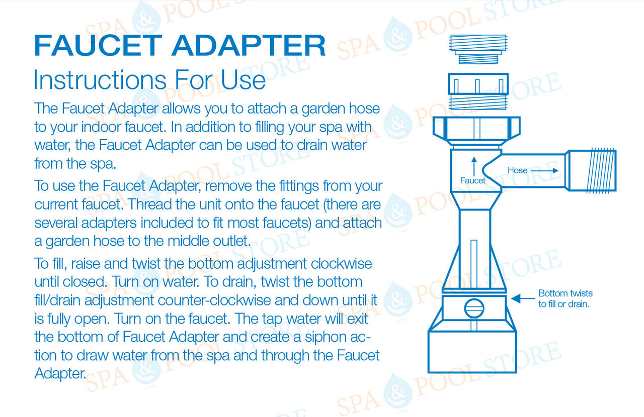 Faucet Adapter-Sink to Garden Hose - Really Works