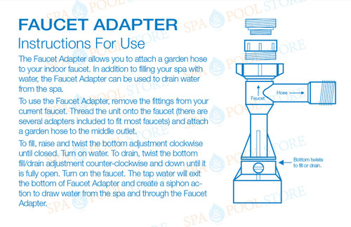 Faucet Adapter-Sink to Garden Hose - Really Works