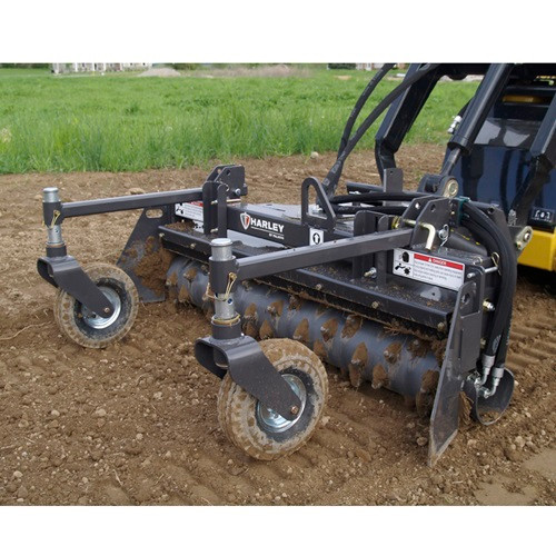 Skid Loader Attachment - Harley Rake / Landscape Rake, 6' - Holmes Skid Loader Attachment - Harley Rake / Landscape Rake, 6' - Skid Loader Attachment - Harley Rake / Landscape Rake, 6' - Holmes