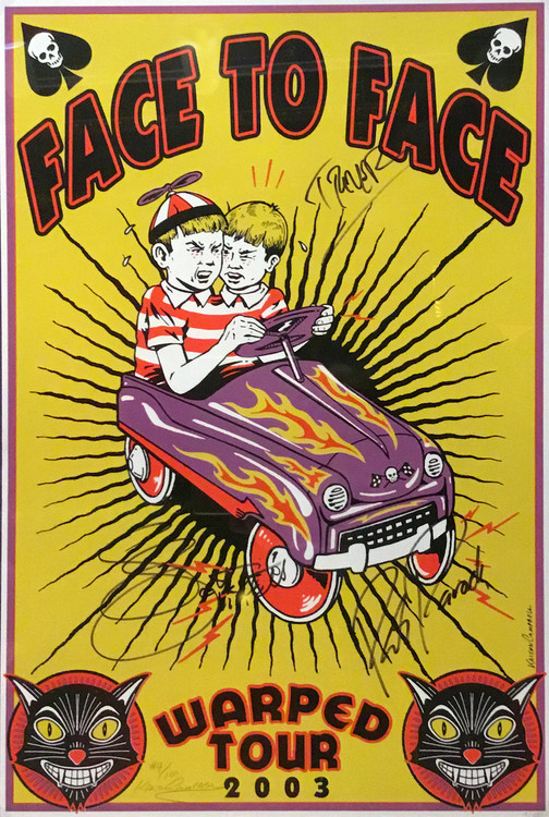 Face to Face Warped Tour by Kalynn Campbell