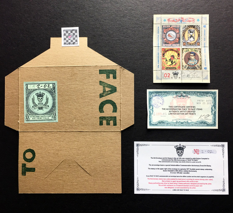 Commemorative Stamp Set - Block 2 - by Kalynn Campbell