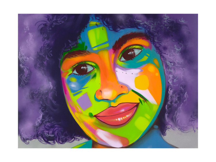 A Colorful Soul by Man One