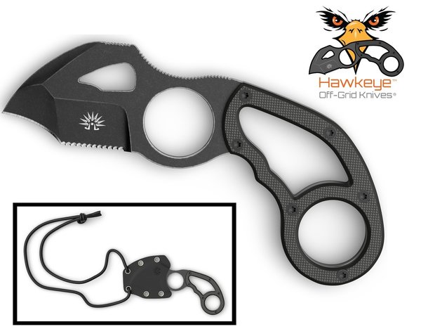 hawkeye camping neck knife