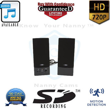 Computer Speakers Nanny Cam with Built-In 720P Hd VR Recorder Computer Speakers Nanny Cam with Built-In 720P Hd VR Recorder