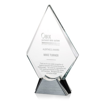 Platinum Diamond Onyx Accent Award Platinum Diamond Onyx Accent Award