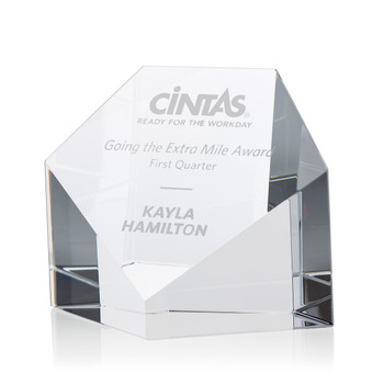 Shield Optical Crystal Award Shield Optical Crystal Award
