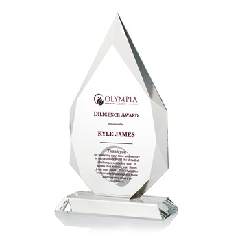 Accent Optical Crystal Award Accent Optical Crystal Award