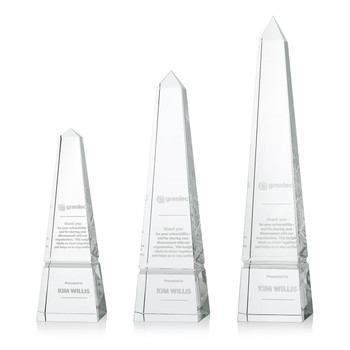 Obelisk Optical Crystal Award Obelisk Optical Crystal Award