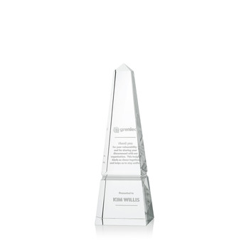 Obelisk Optical Crystal Award Obelisk Optical Crystal Award