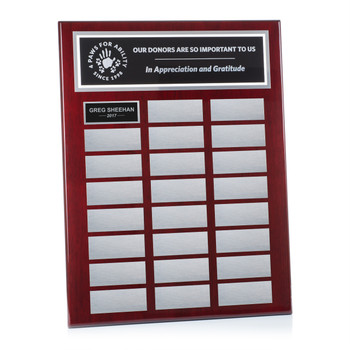 Rosewood Pianowood Perpetual Plaque Rosewood Pianowood Perpetual Plaque