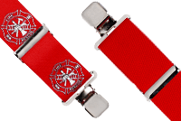 Fireman Suspenders: Work Suspenders, Flame Suspenders