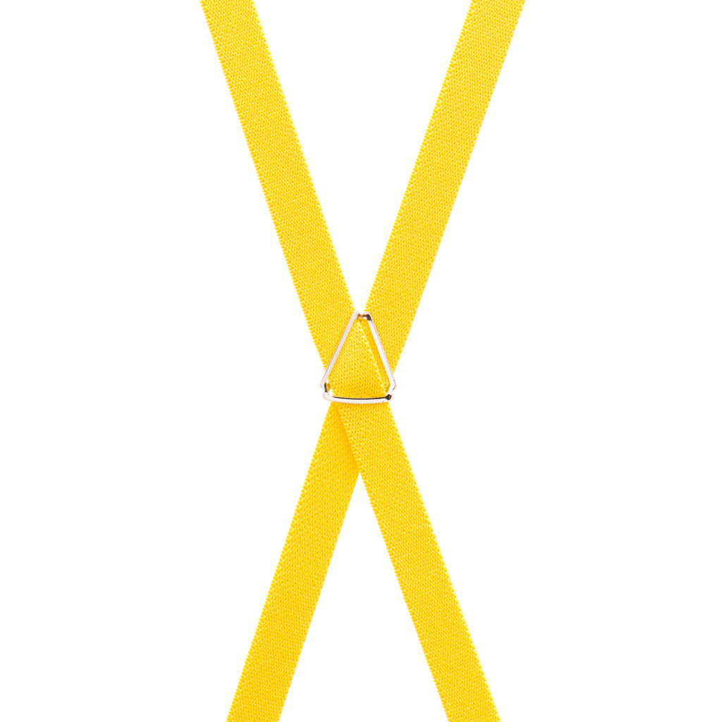YELLOW Skinny Suspenders SuspenderStore