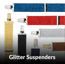 Glitter Suspenders
