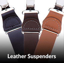 Leather Suspenders