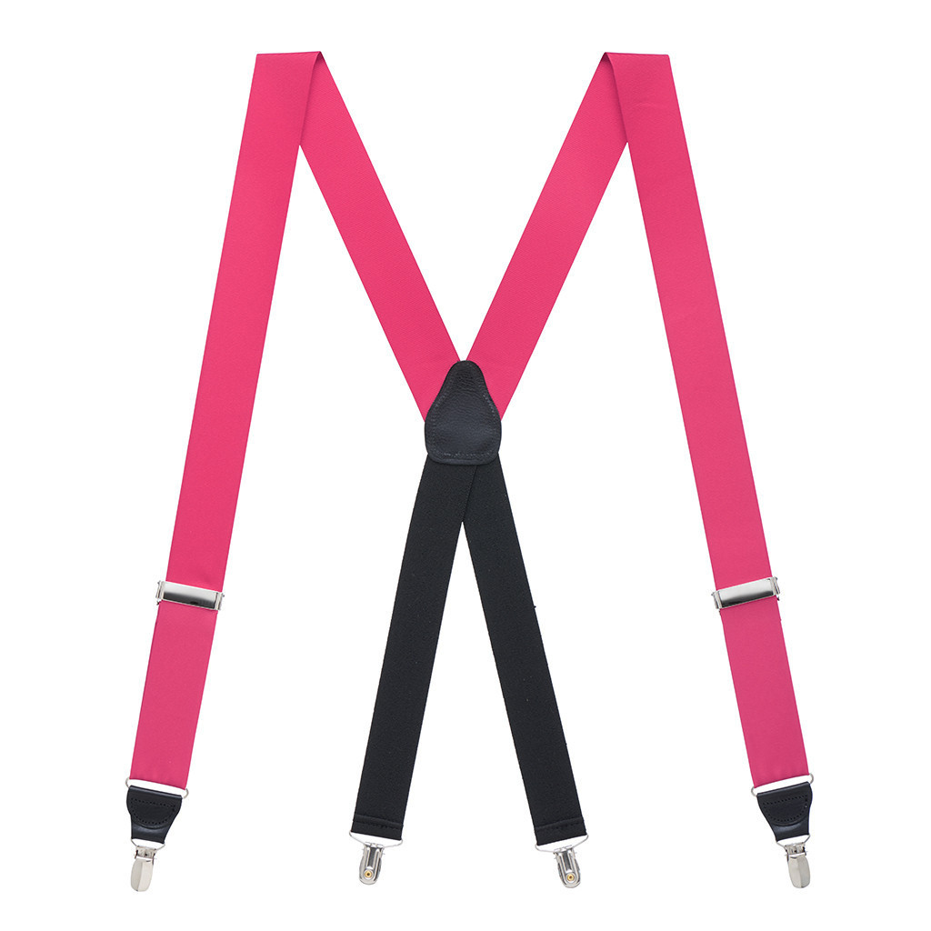 Romanlin Suspenders for Men with Hooks on Belt Loops Heavy Duty Big and Tall X B