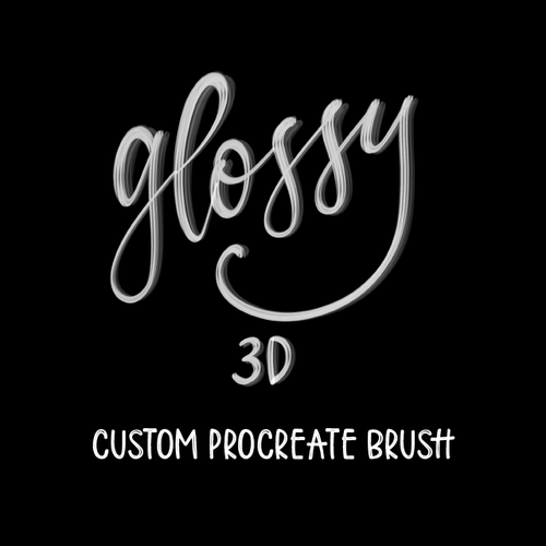 Glossy 3D Brush