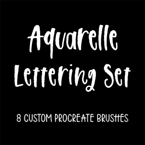 Set of 8 Procreate custom brushes