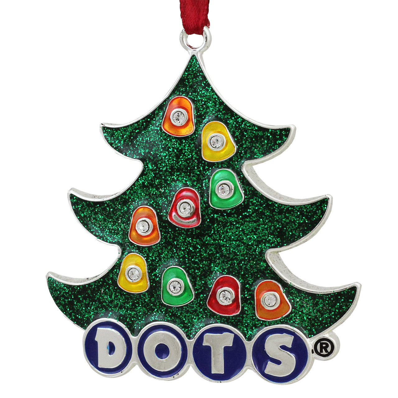 3 silver plated dots candy logo christmas tree ornament with european crystals 31740018 - Silver Plated Christmas Tree Decorations 3 silver plated dots candy logo christmas tree ornament with european crystals 31740018 - Silver Plated Christmas Tree Decorations