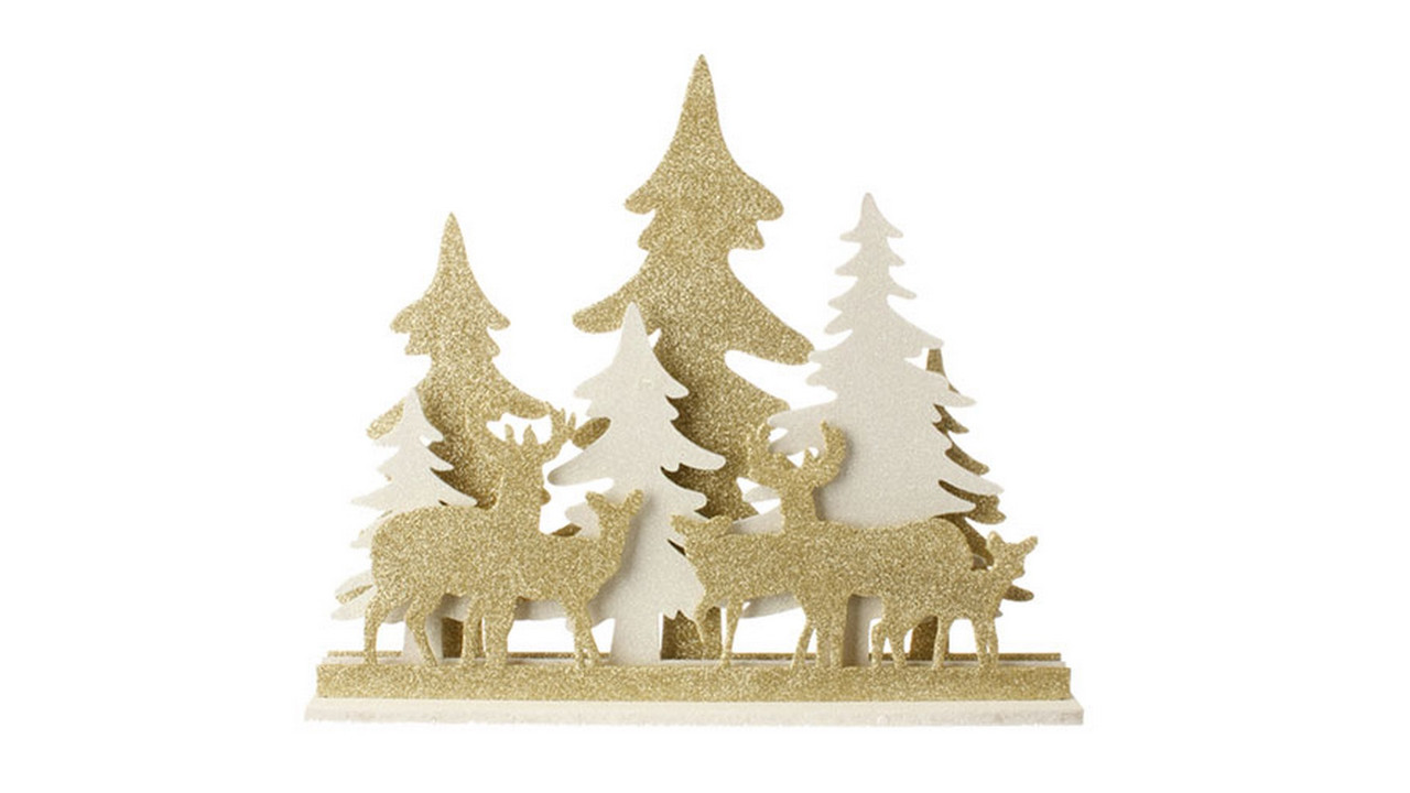 165 gold white led lighted deer and tree silhouette table top christmas decoration 31466862 - Led Lighted Christmas Decorations 165 gold white led lighted deer and tree silhouette table top christmas decoration 31466862 - Led Lighted Christmas Decorations