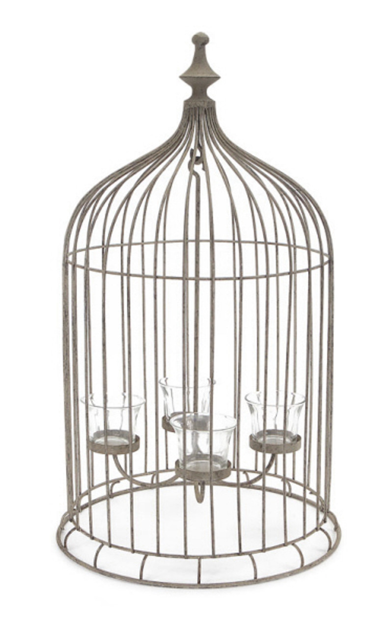 23 Rustic Antique Style Bird Cage 4 Tea Light Candle Holder 23 Rustic Antique Style Bird Cage 4 Tea Light Candle Holder 31355938