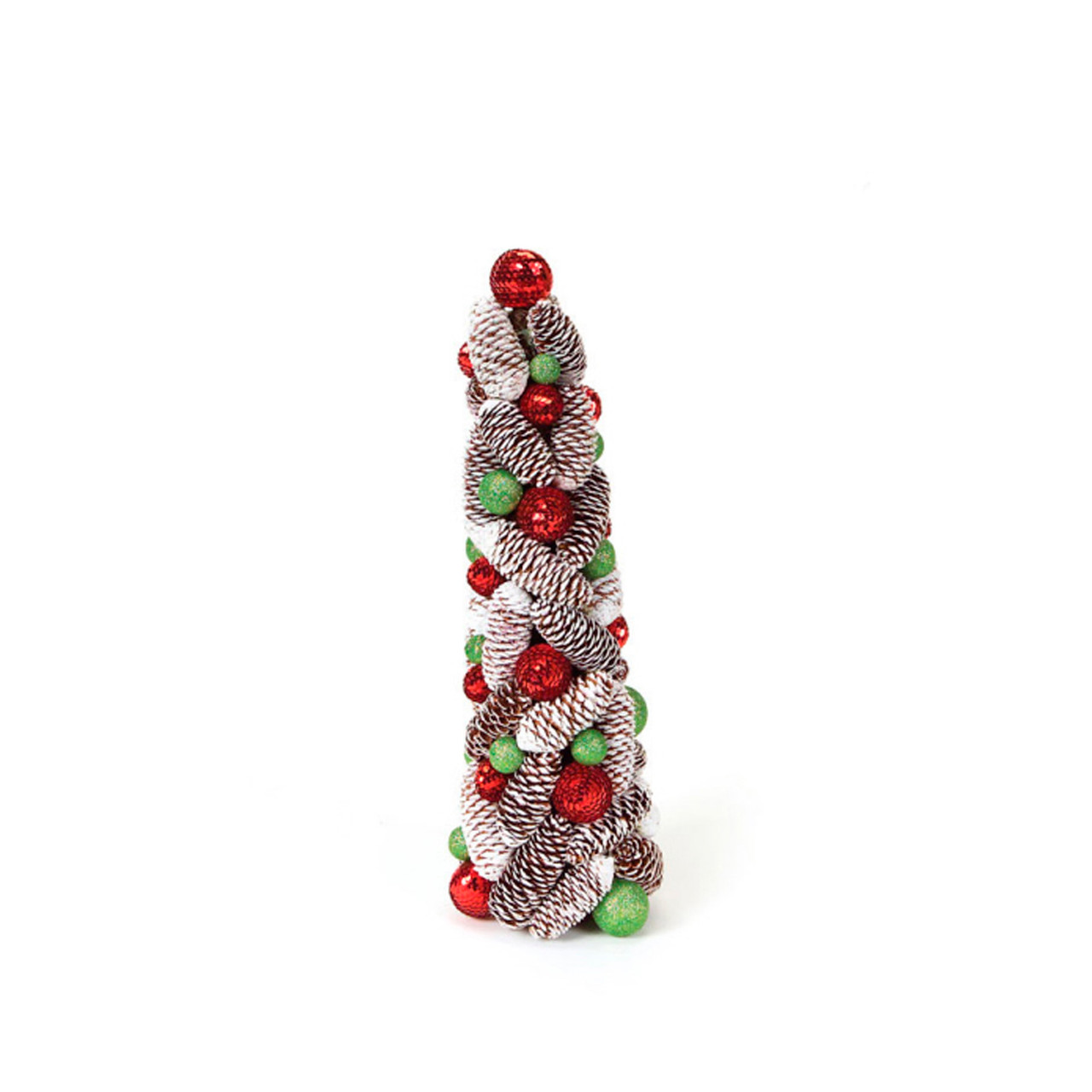 18 candy crush frosted pine cone and ball artificial christmas topiary tree 17103633 - Christmas Topiary 18 candy crush frosted pine cone and ball artificial christmas topiary tree 17103633 - Christmas Topiary