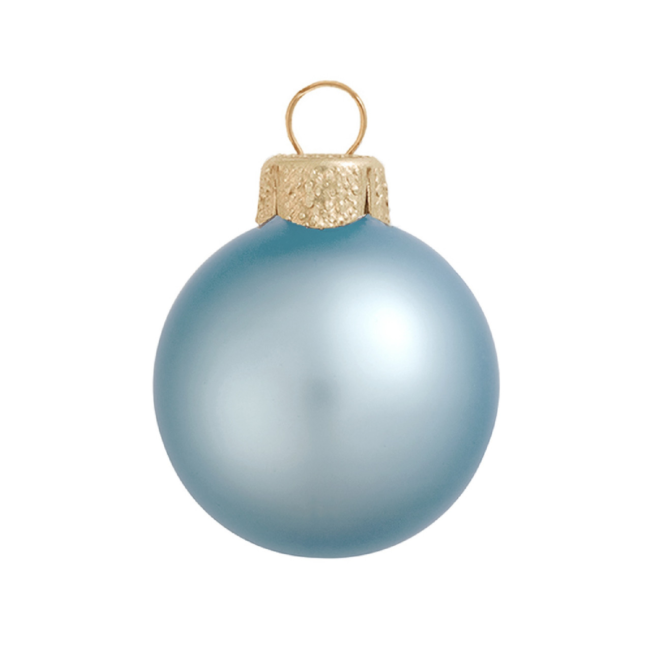matte sky blue glass ball christmas ornament 7 quot 180mm blue ornaments