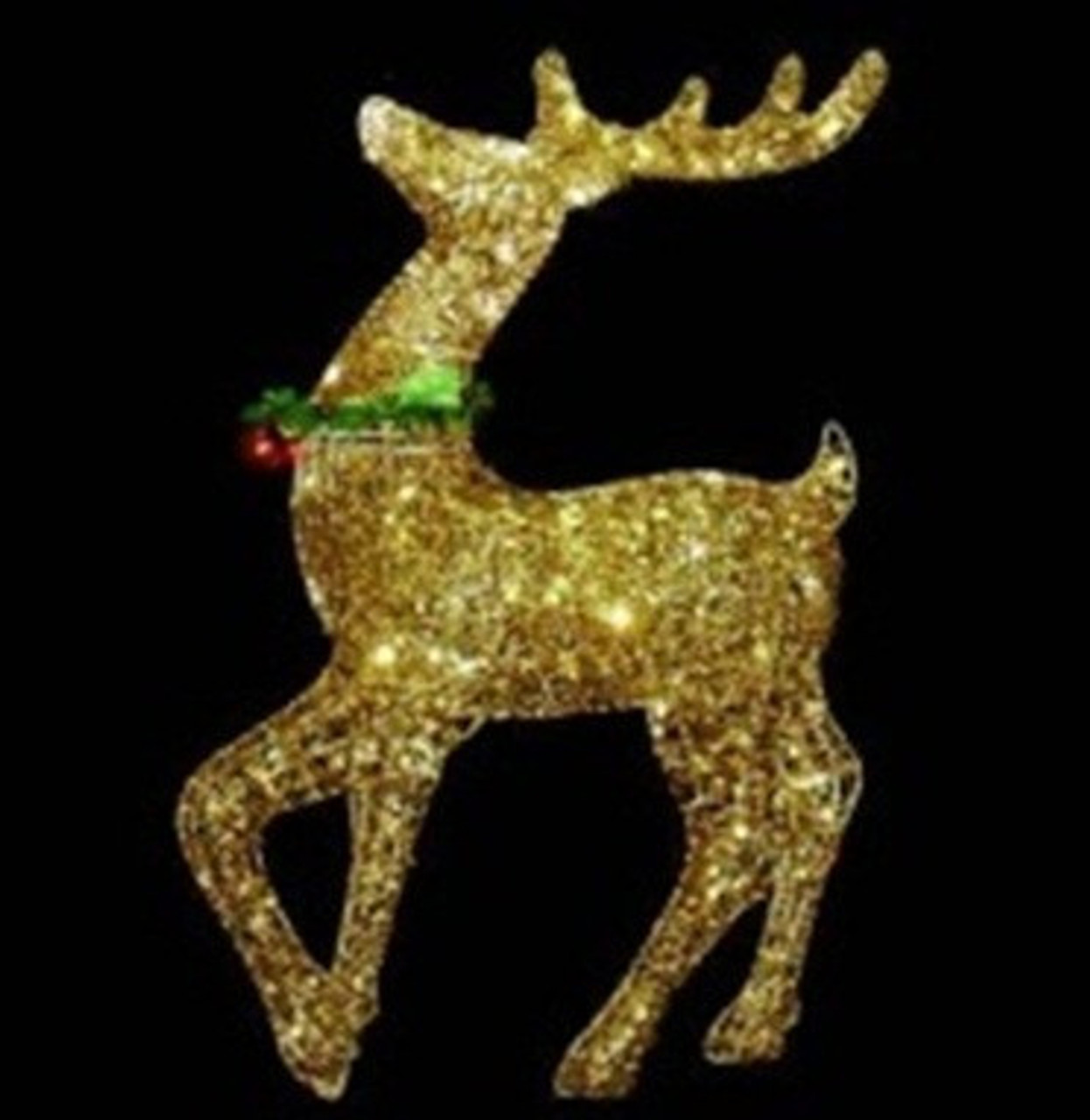 34 pre lit gold glittered prancing reindeer christmas outdoor decoration 31466984 - Metal Reindeer Christmas Decorations 34 pre lit gold glittered prancing reindeer christmas outdoor decoration 31466984 - Metal Reindeer Christmas Decorations