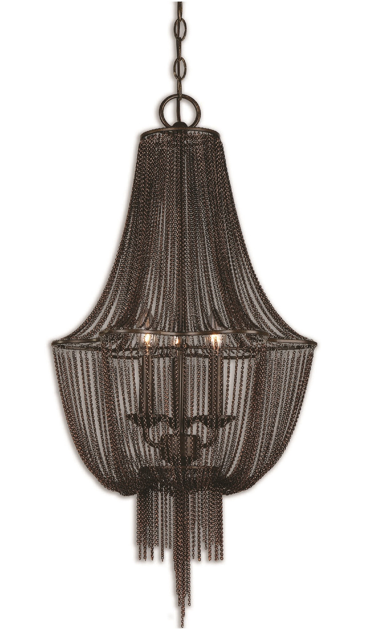 33 quot dark bronze draping chain jewelry gothic style light bulbs for christmas villages
