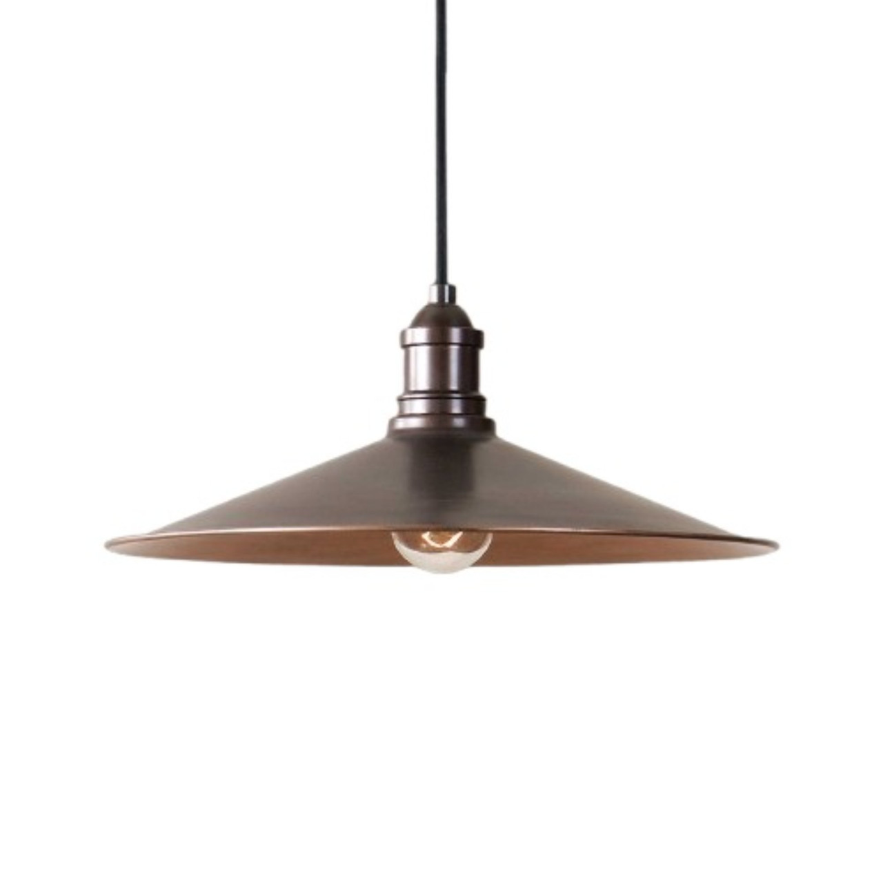 14 Yn Kinder Barnstead 1 Bulb Antique Copper Pendant Ceiling 14 Yn Kinder Barnstead 1 Bulb Antique Copper Pendant Ceiling Light Fixture 31494856