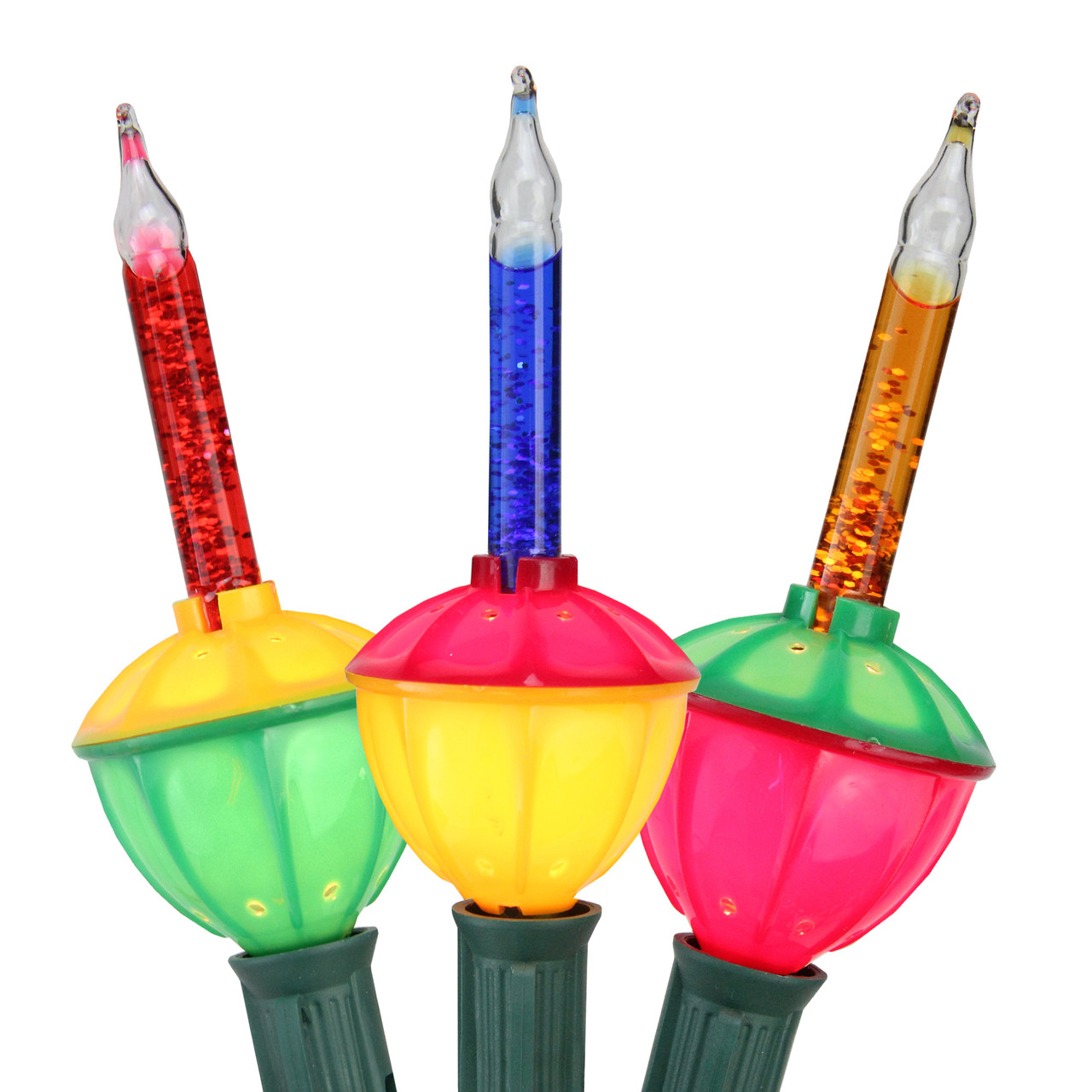 set of 7 christmas bubble lights christmas central liquid filled christmas lights