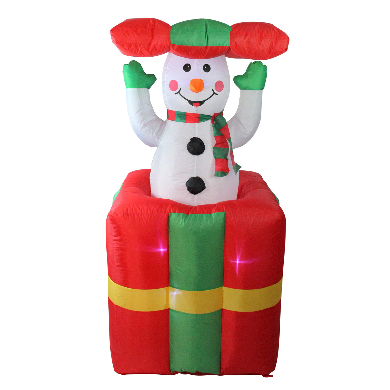 5 lighted inflatable pop up snowman in gift box christmas outdoor decoration 32634956 - Inflatable Christmas 5 lighted inflatable pop up snowman in gift box christmas outdoor decoration 32634956 - Inflatable Christmas