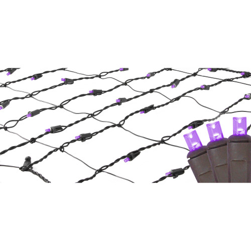 2 X 8 Purple LED Net Style Tree Trunk Wrap Christmas Lights 2 X 8 Purple LED Net Style Tree Trunk Wrap Christmas Lights