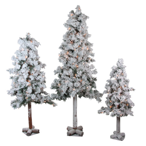 Set Of 3 Pre-Lit Heavily Flocked Alpine Artificial Christmas Trees 3 https://d3d71ba2asa5oz.cloudfront.net/22001048/images/northlight_ynt785_fk. ... - Set Of 3 Pre-Lit Heavily Flocked Alpine Artificial Christmas Trees 3