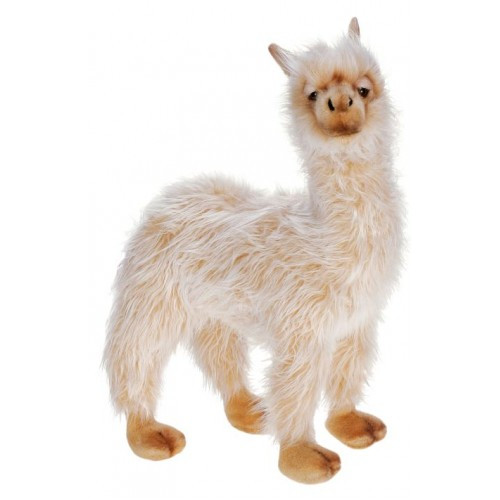 Set of 2 Lifelike Handcrafted Extra Soft Plush Llama Stuffed Animals 16