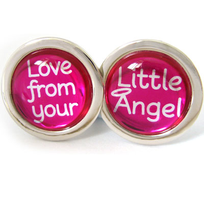Cufflinks Love From Your Little Angel