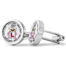 New Dad Cheeky Girl Learner Cufflinks