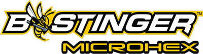 BStinger Logo Microhex decal