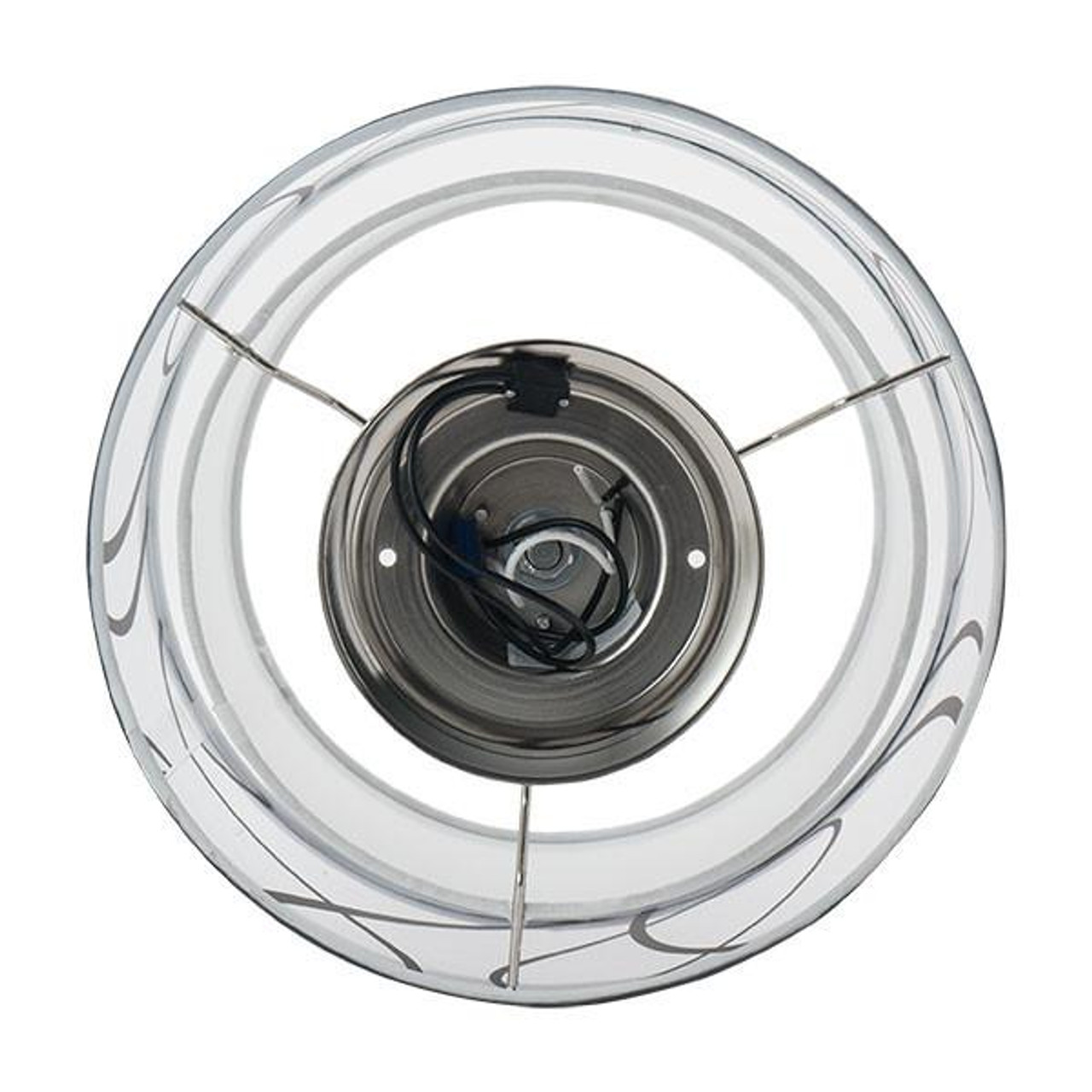 LED 12V Decorative RV Ceiling Light Brushed Nickel RecPro