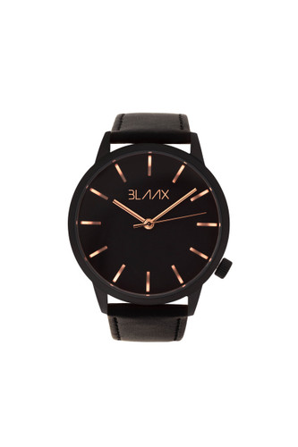 The Black Rose 44mm Watch by BLAAX