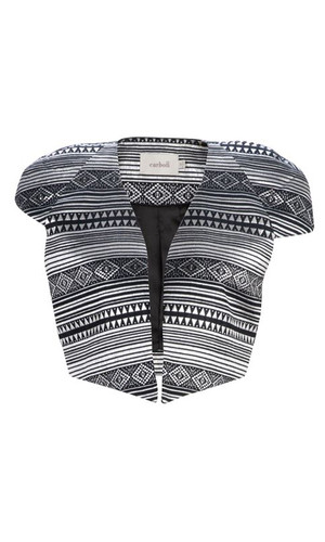 C1011 Bolero Jacket (Silver) by Carbon 12*
